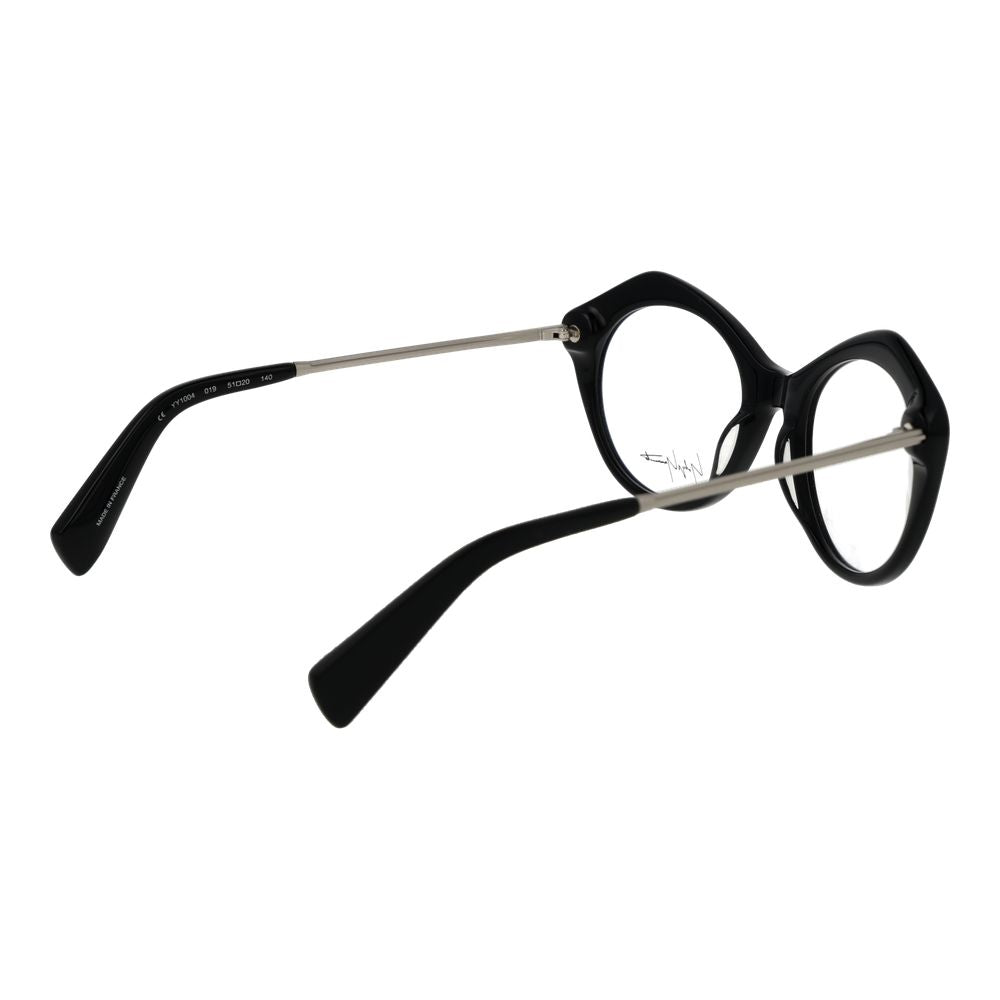 Yohji Yamamoto Schwarze Brille aus Acetat (Gestell)