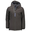 Yes Zee Schwarze Polyesterjacke & Mantel