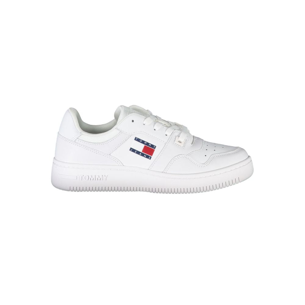 Tommy Hilfiger Weiße Leder-Sneaker für Damen