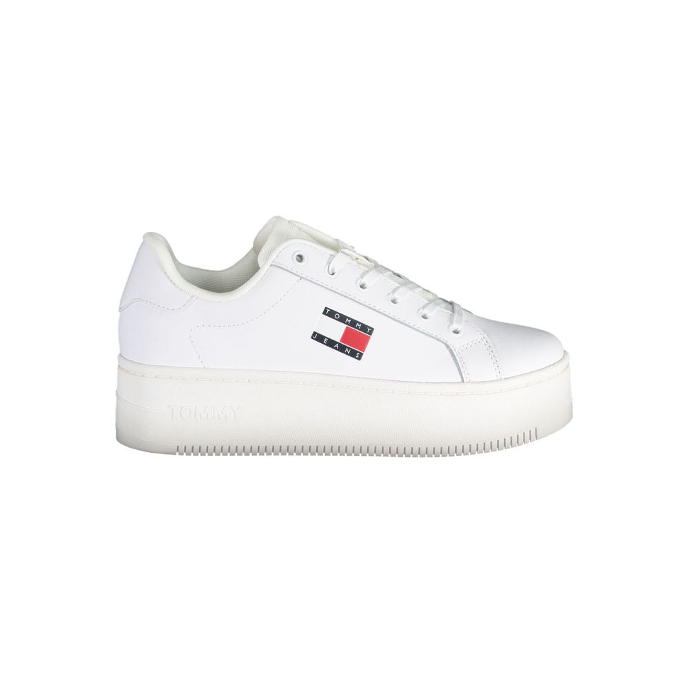 Tommy Hilfiger Sneaker aus weißem Polyester