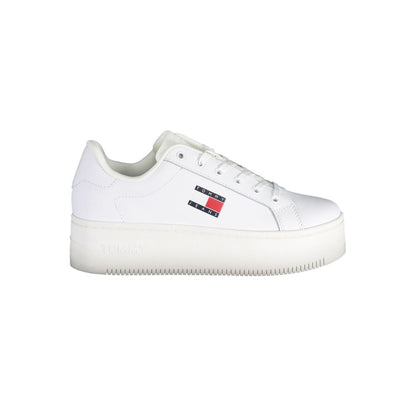 Tommy Hilfiger Sneaker aus weißem Polyester
