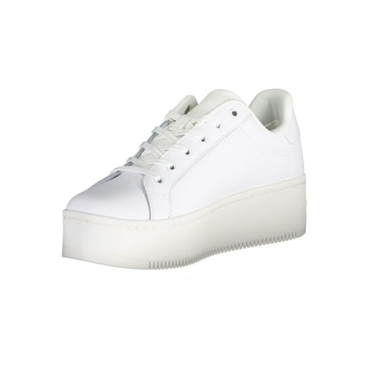 Tommy Hilfiger Sneaker aus weißem Polyester