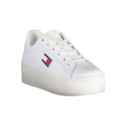 Tommy Hilfiger Sneaker aus weißem Polyester