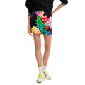 Desigual Schwarzer Baumwoll-Minirock