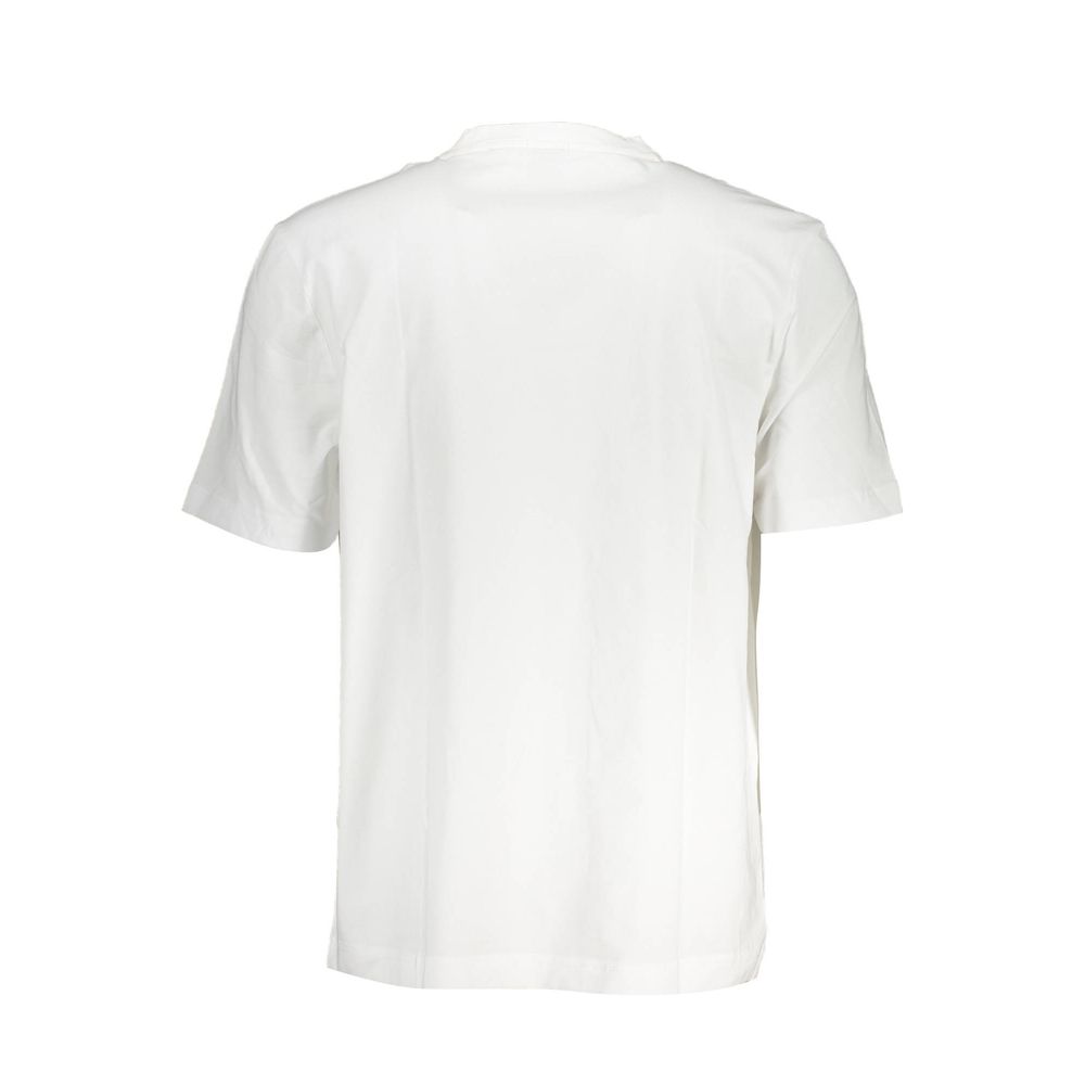 Hugo Boss Weißes Bio-Baumwoll-T-Shirt für Herren