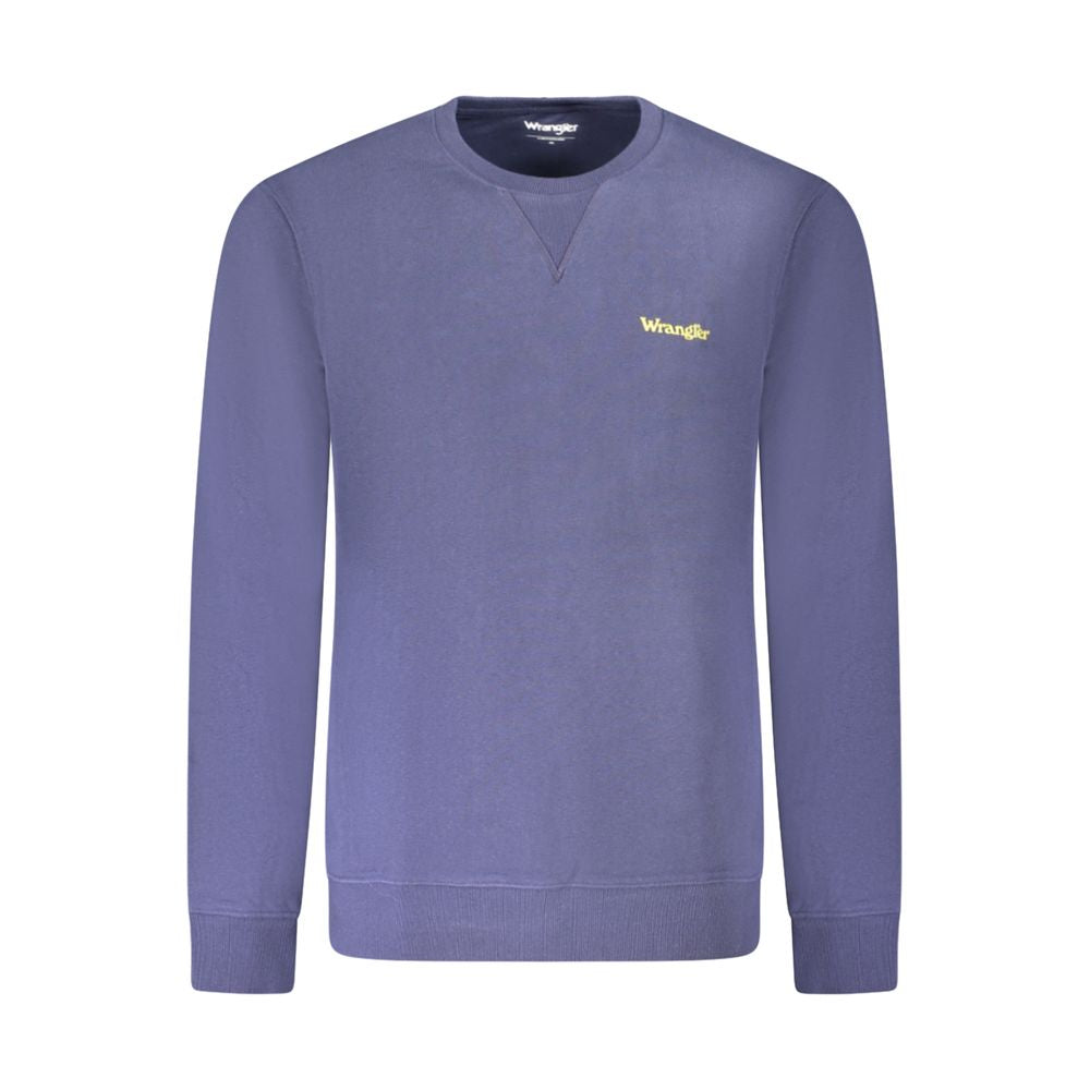 Wrangler Baumwoll-Sweatshirt in Blau