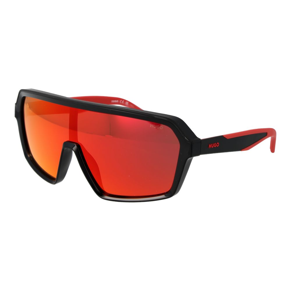 Hugo Boss Schwarze Sonnenbrille aus Polyamid
