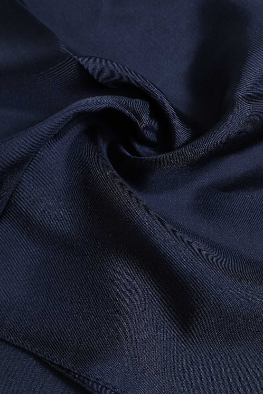 Dolce & Gabbana Dunkelblauer Seidenschal Quadratisch Herren Foulard