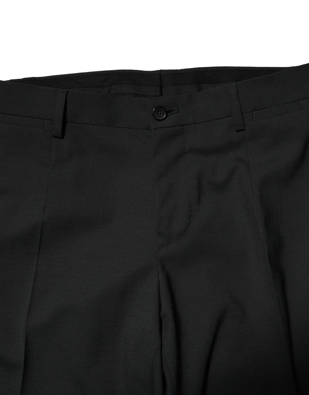 Dolce & Gabbana Black Single-Breasted Wool Suit (2-Piece)