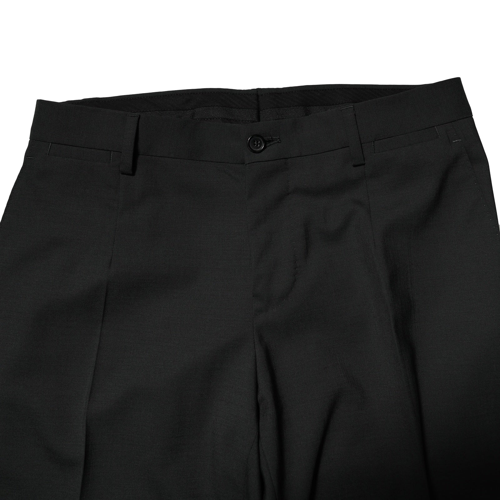 Dolce & Gabbana Black Single-Breasted Wool Suit (2-Piece)