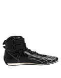 Dolce & Gabbana Black Quilted Leather Lace-Up Shoes
