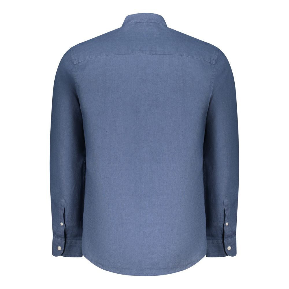 North Sails Blaues Leinenhemd