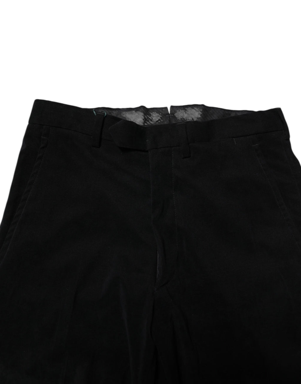 BENCIVENGA Black Mid-Rise Formal Trousers