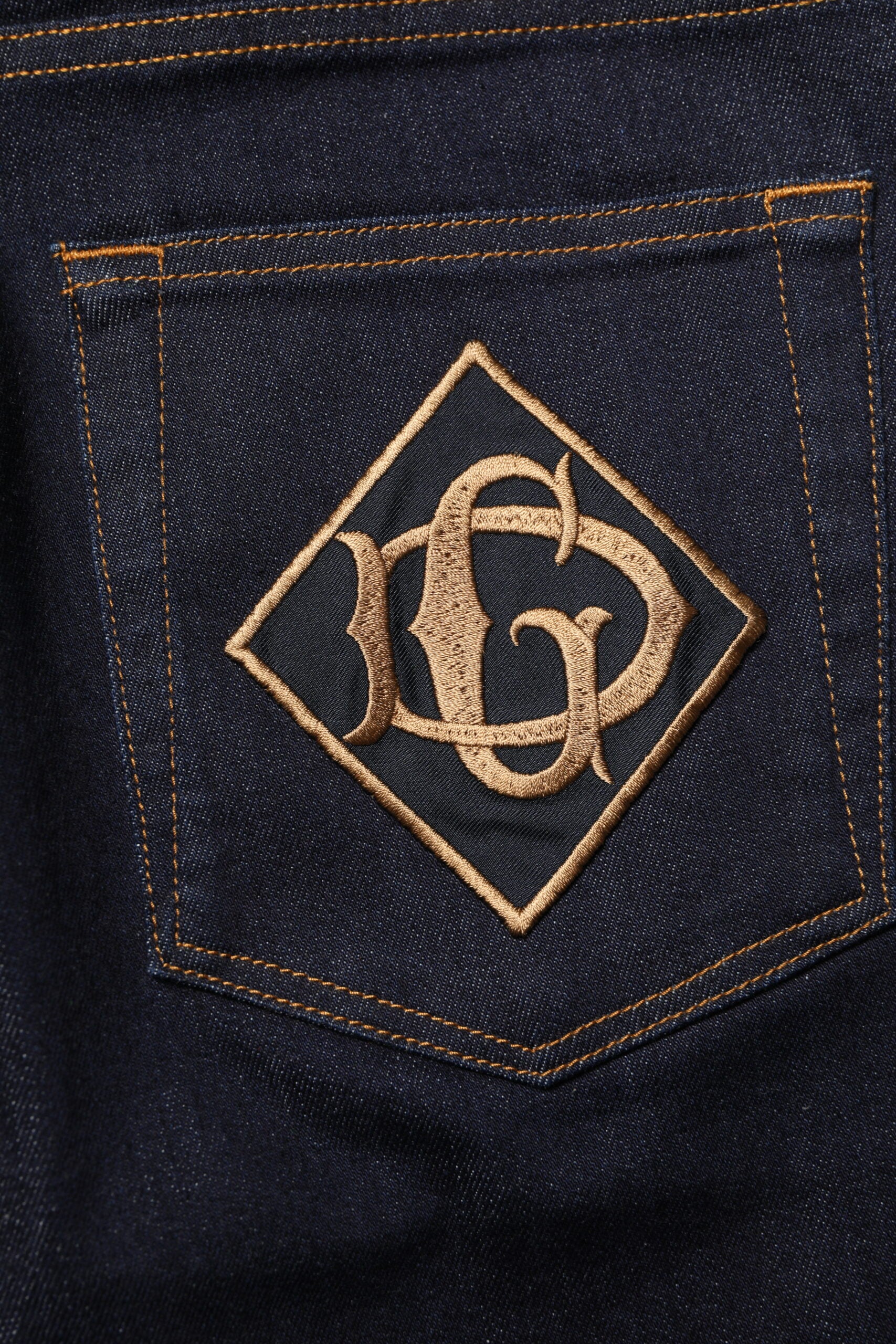 Dolce & Gabbana Schwarz Baumwolle Skinny Männer Denim Jeans