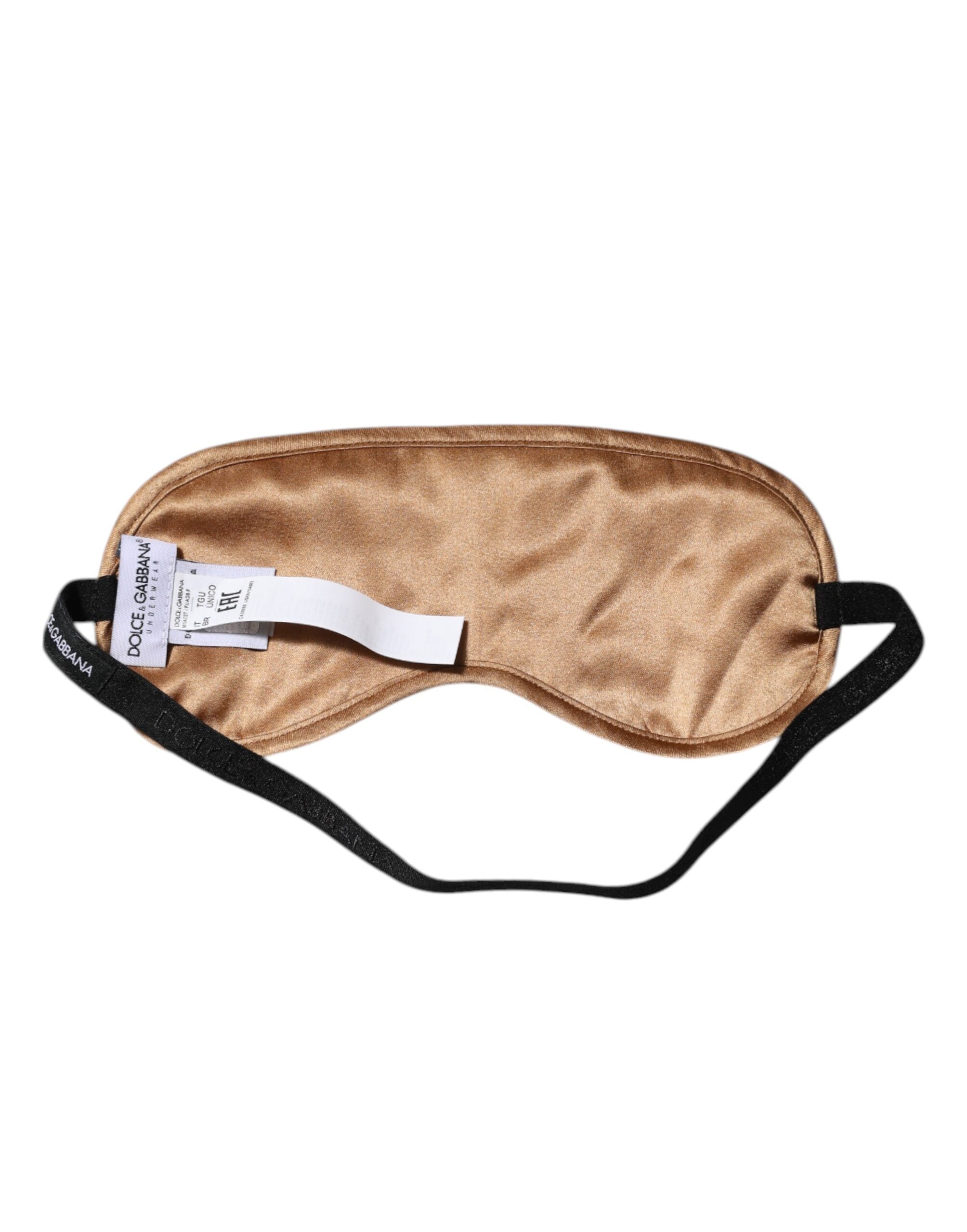 Dolce & Gabbana Men's Beige Regular Boxer Eyemask Set Underwear