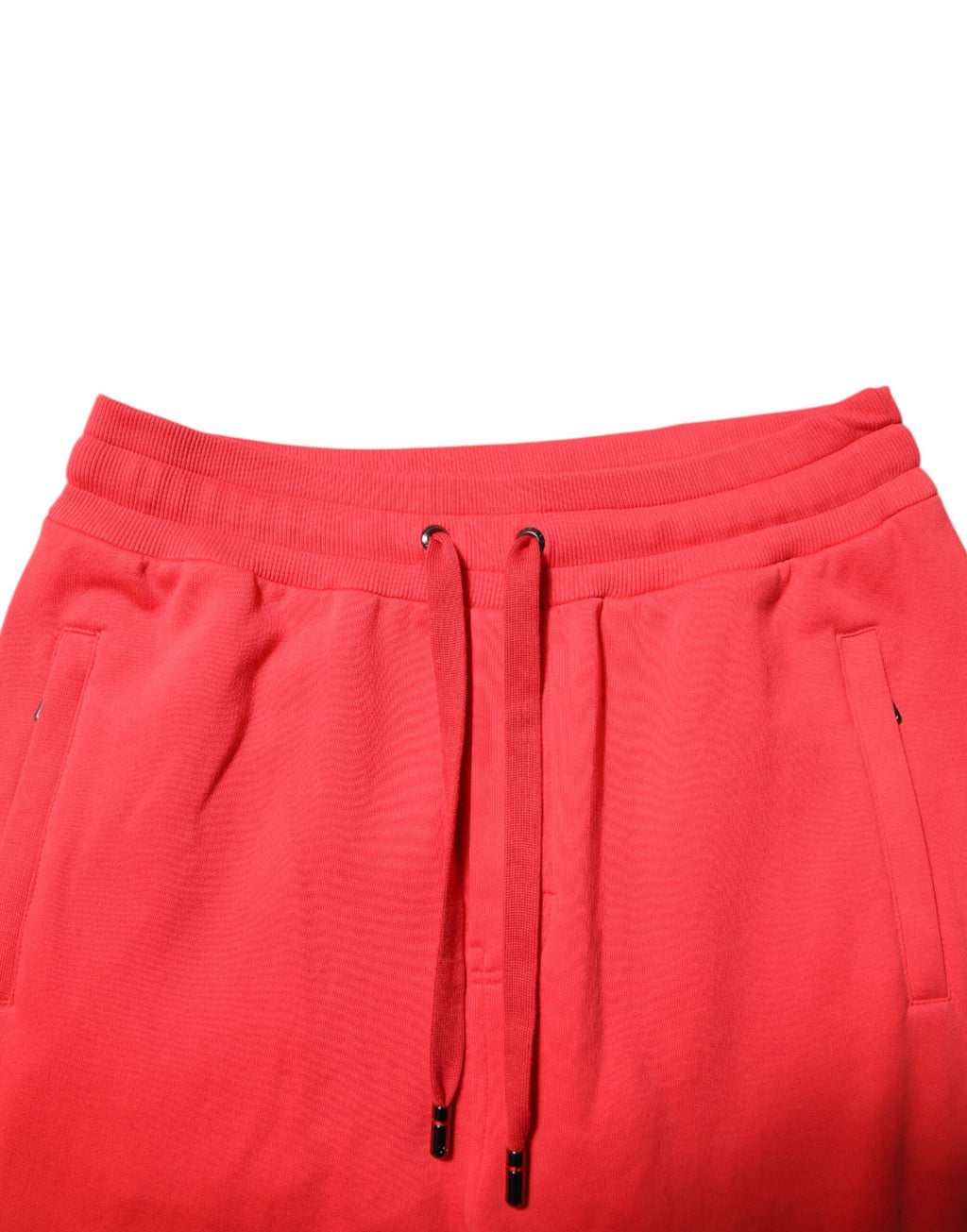Dolce & Gabbana Red Cotton Men's Jogger Sweatpants