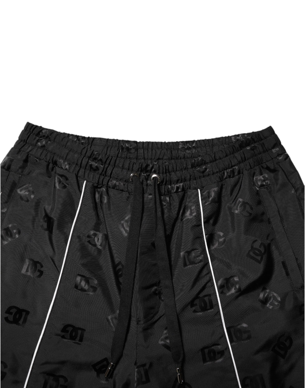 Dolce & Gabbana Black Straight Cotton Jogger Sweatpants