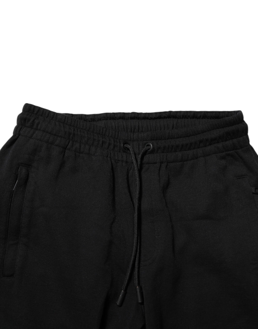 Dolce & Gabbana Black Cotton Men's Jogger Sweatpants Trousers