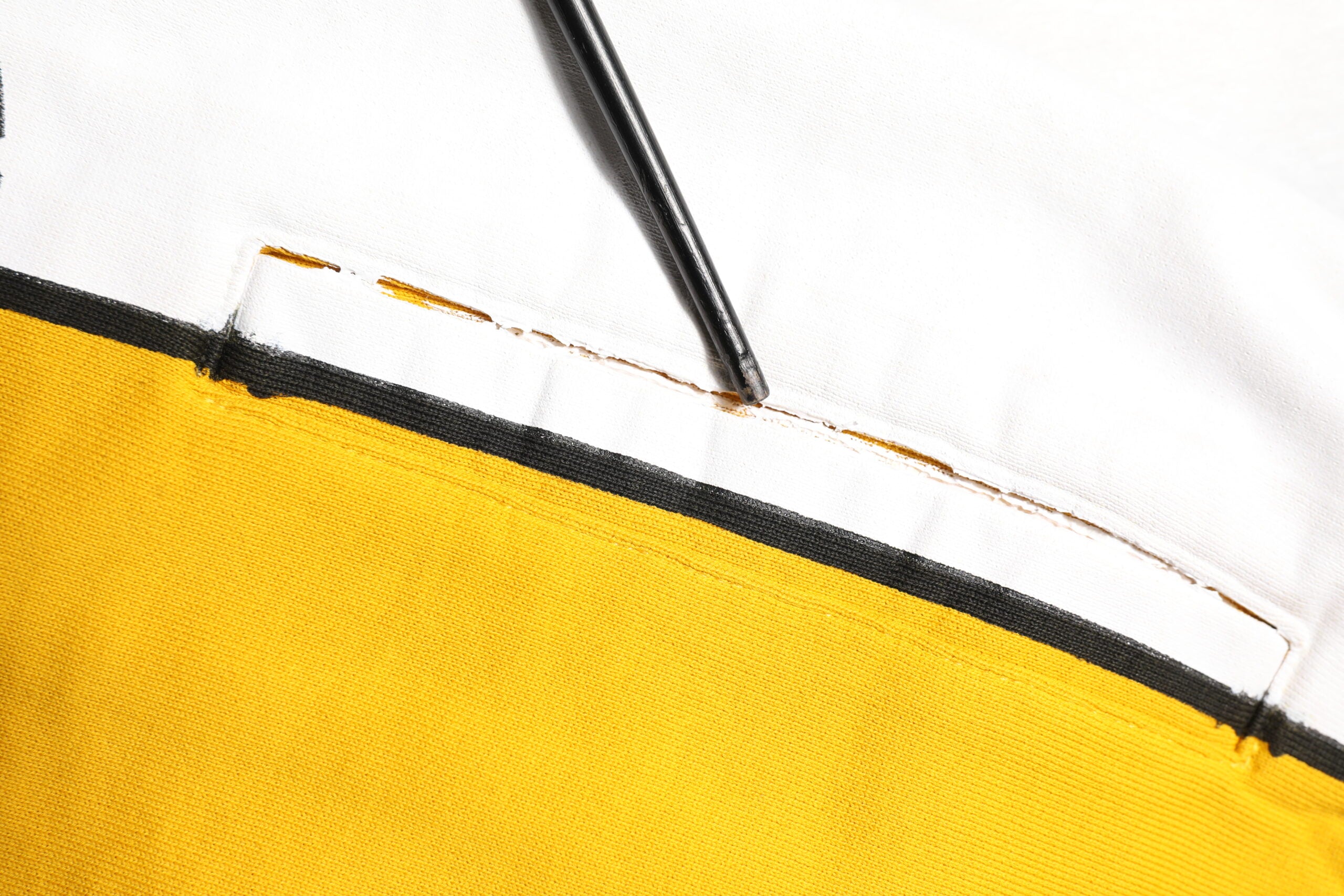 Dolce & Gabbana Yellow Cotton Drawstring Print Jogger