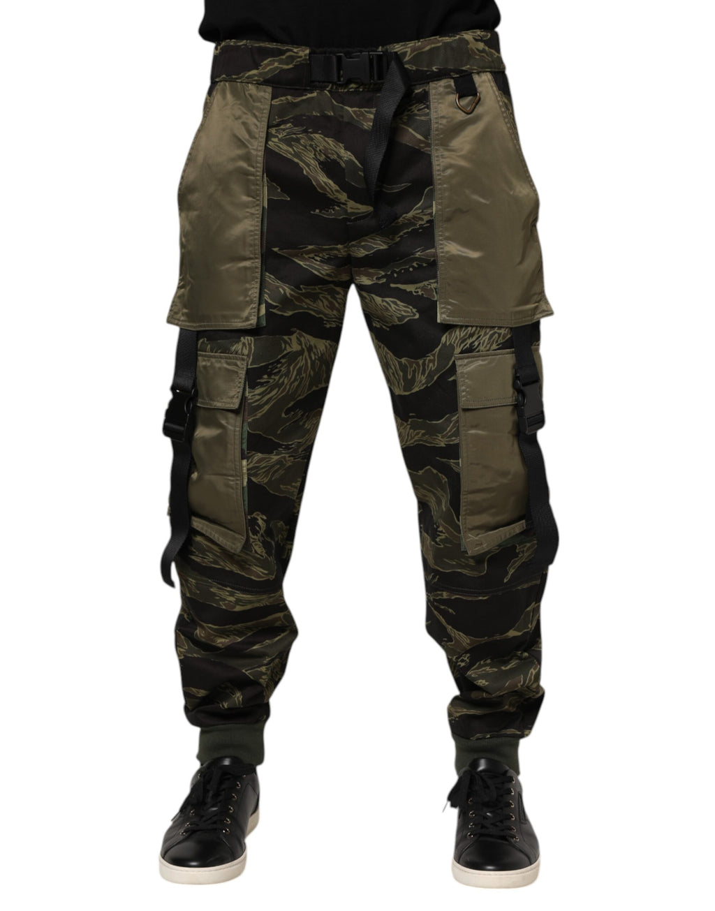 Dolce & Gabbana Multicolor Camo Cargo Pants