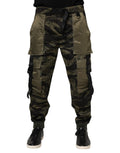 Dolce & Gabbana Multicolor Camo Cargo Pants