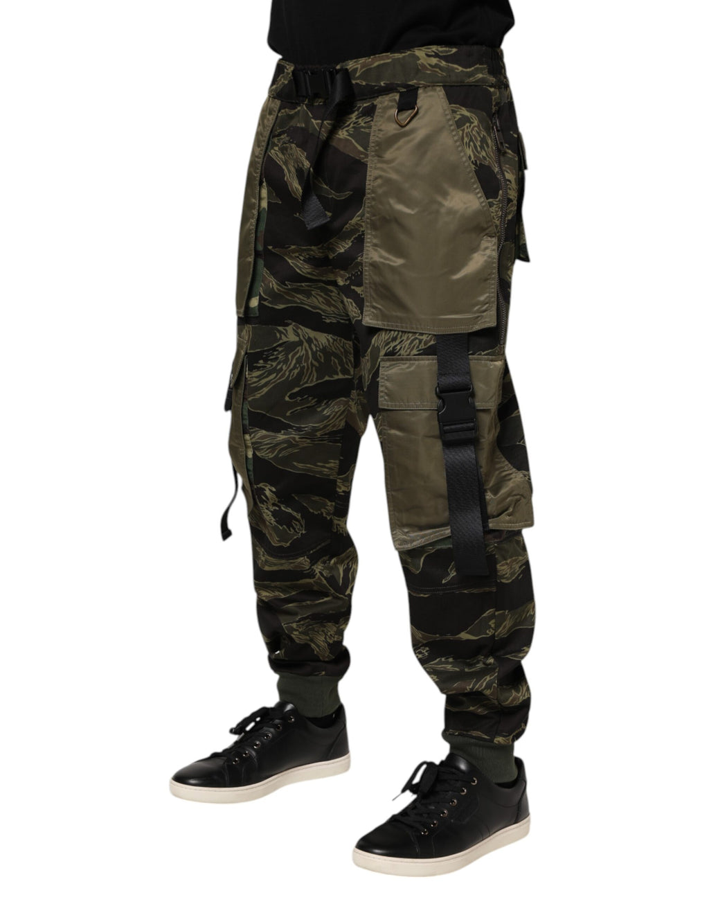 Dolce & Gabbana Multicolor Camo Cargo Pants