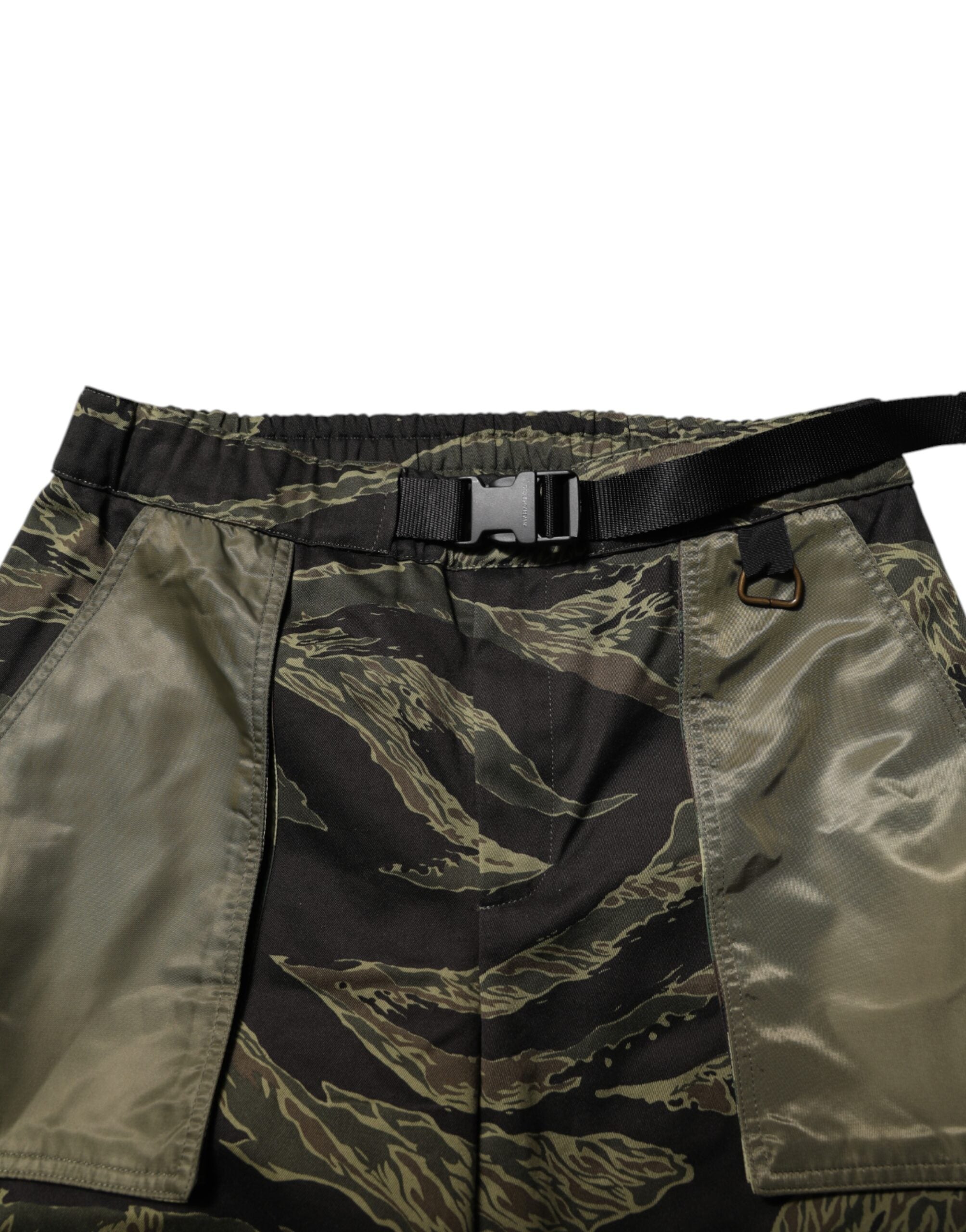 Dolce & Gabbana Multicolor Camo Cargo Pants