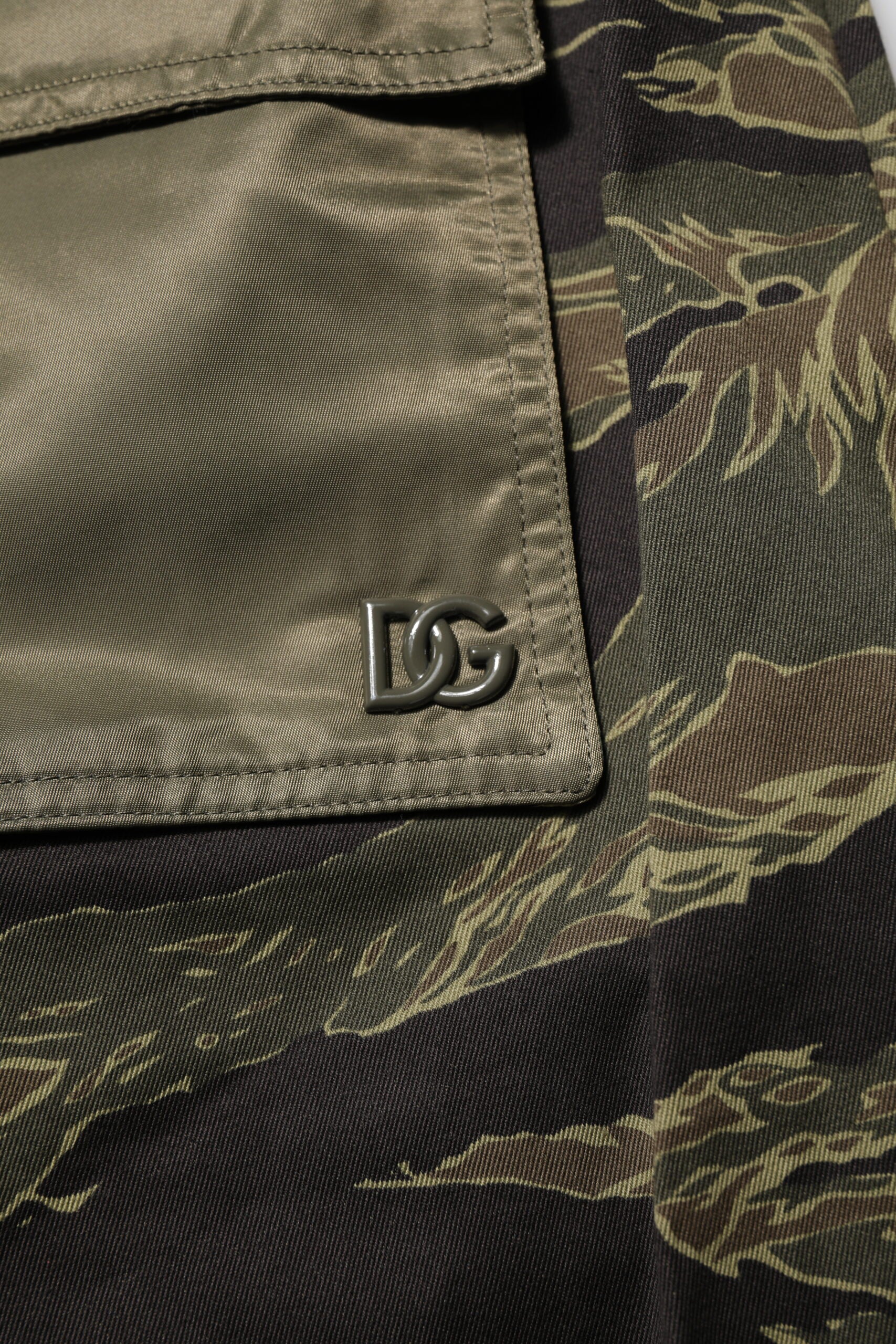 Dolce & Gabbana Multicolor Camo Cargo Pants