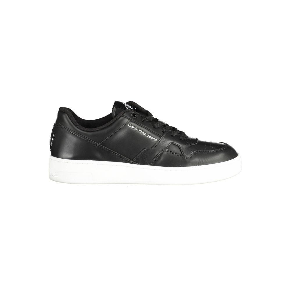 Calvin Klein Schwarzer Herren-Sneaker aus Polyester