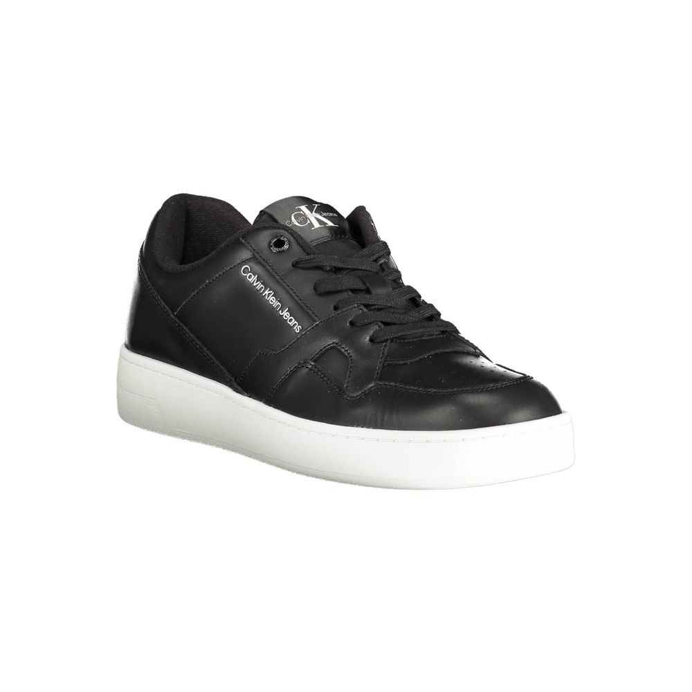 Calvin Klein Schwarzer Herren-Sneaker aus Polyester