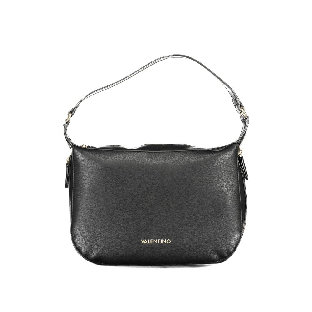 Mario Valentino Schwarze Damen-Handtasche aus Polyurethan
