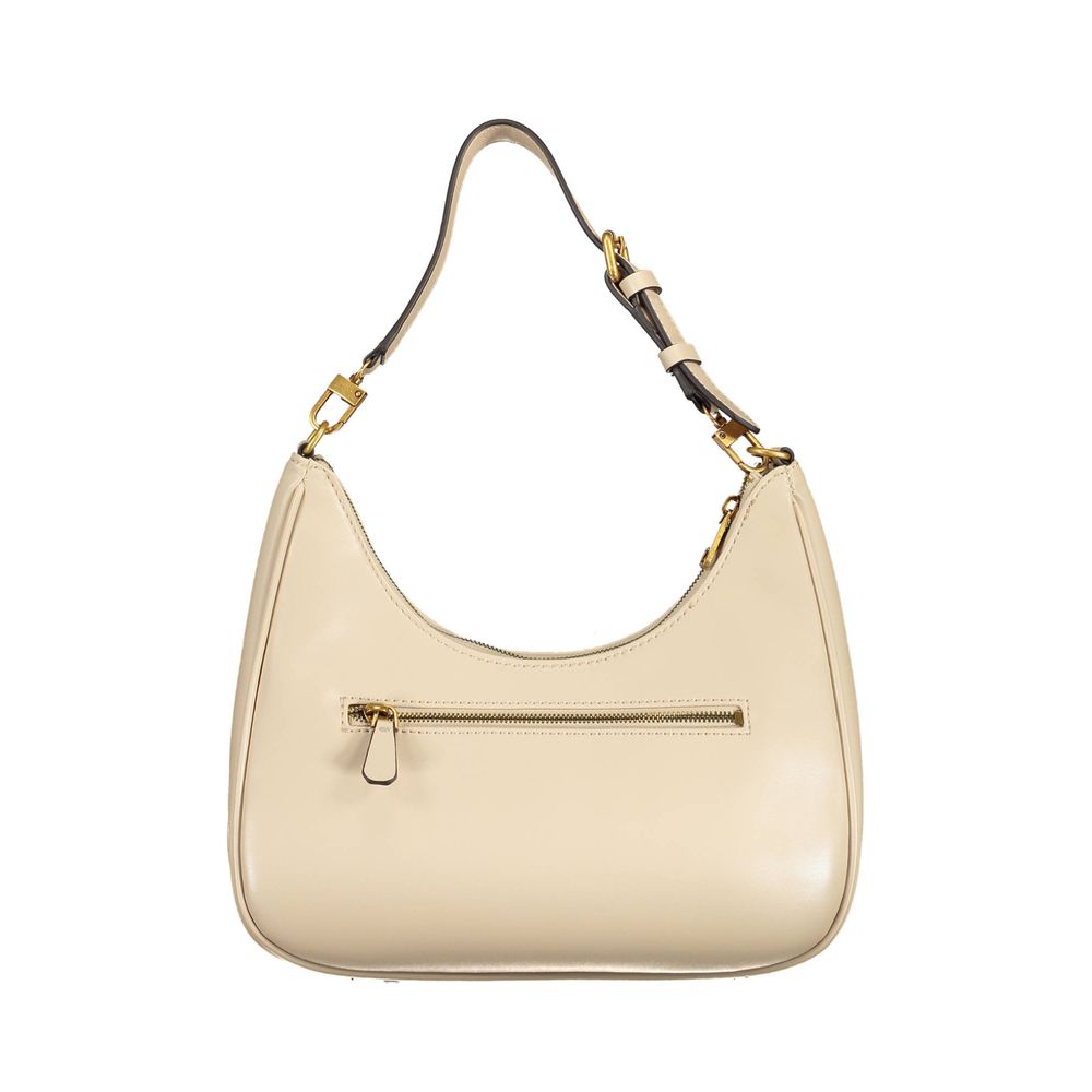 Guess Jeans Beige Polyethylen Handtasche