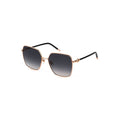 Furla Sonnenbrille mit goldenem Metallrahmen