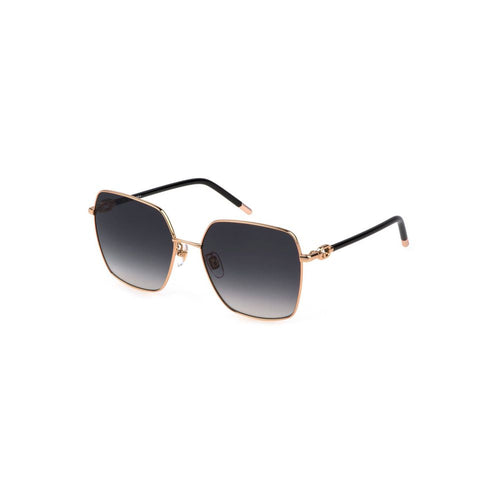 Furla Sonnenbrille mit goldenem Metallrahmen