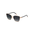 Furla Sonnenbrille mit goldenem Metallrahmen
