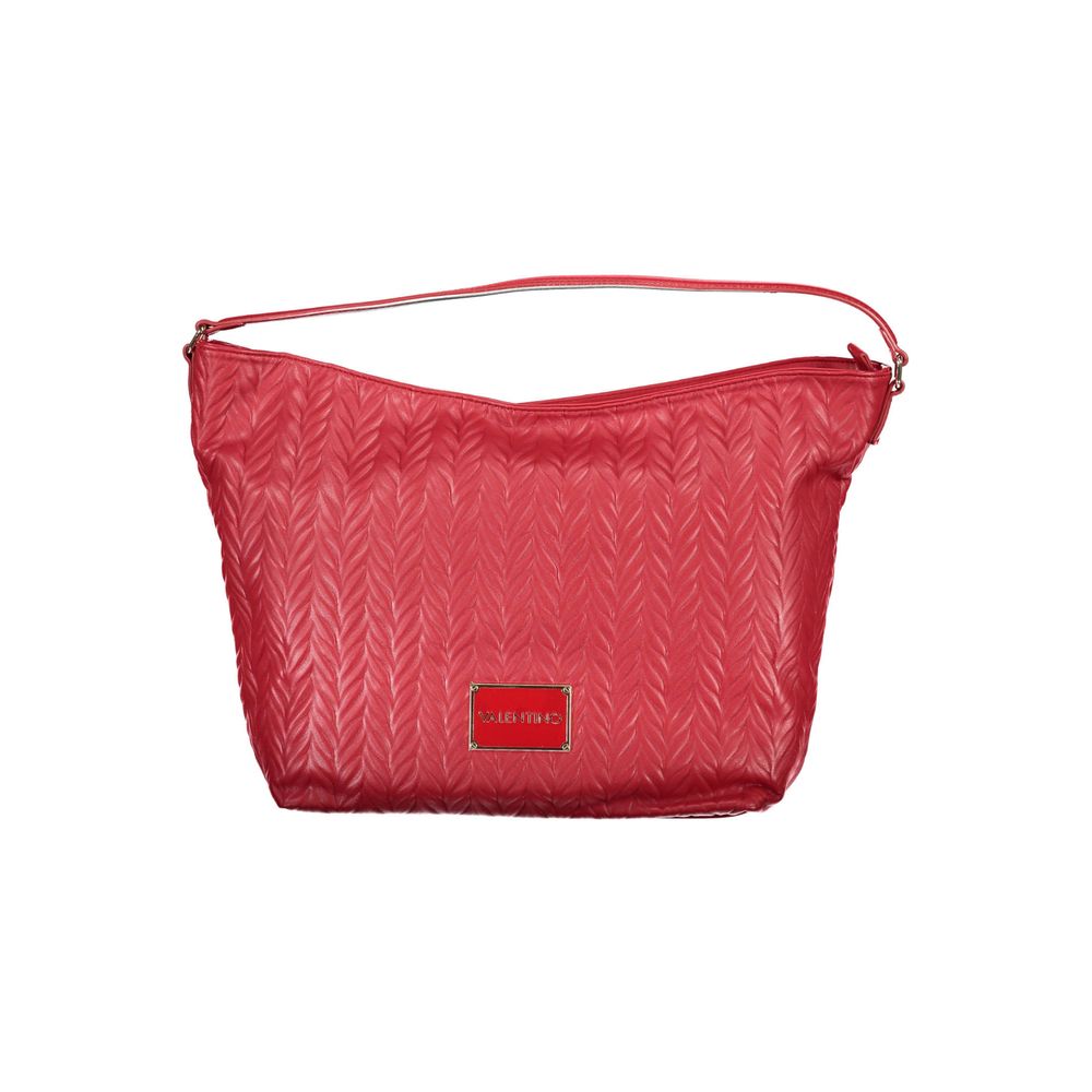 Mario Valentino Damenhandtasche aus rotem Polyurethan