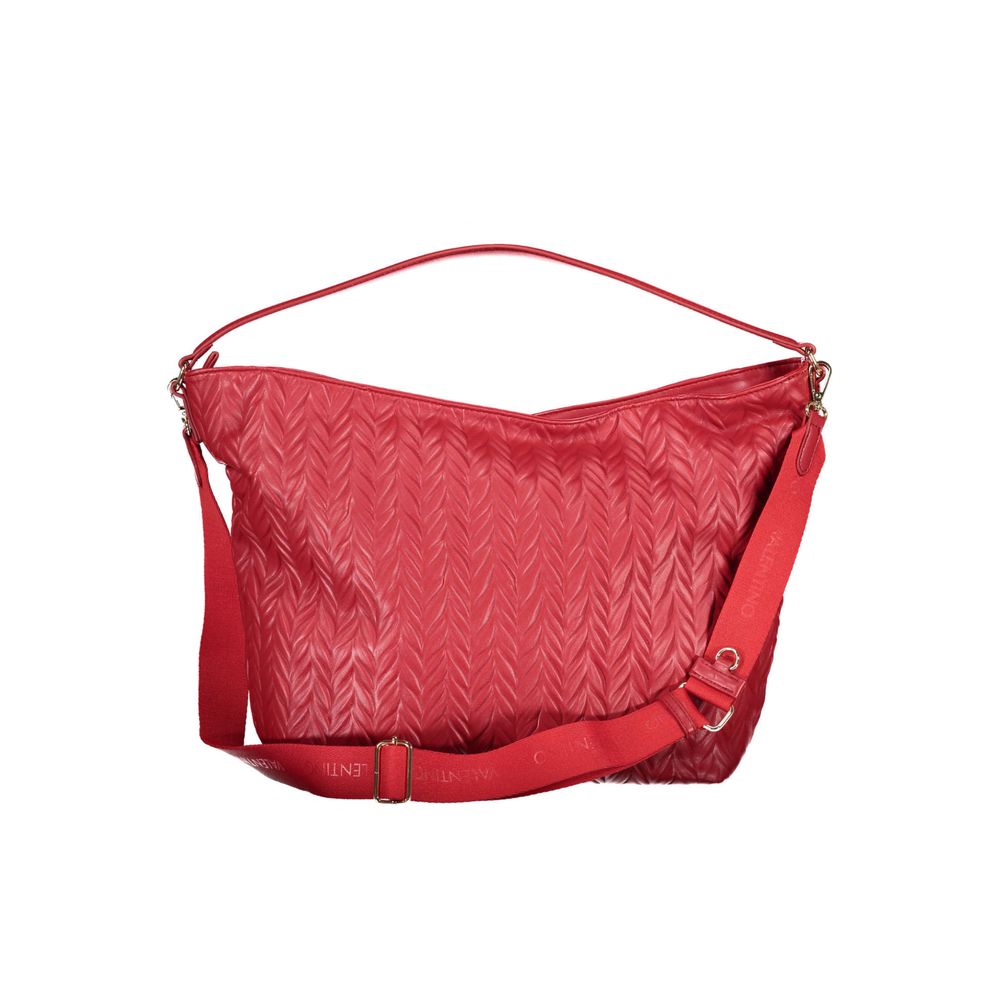 Mario Valentino Damenhandtasche aus rotem Polyurethan