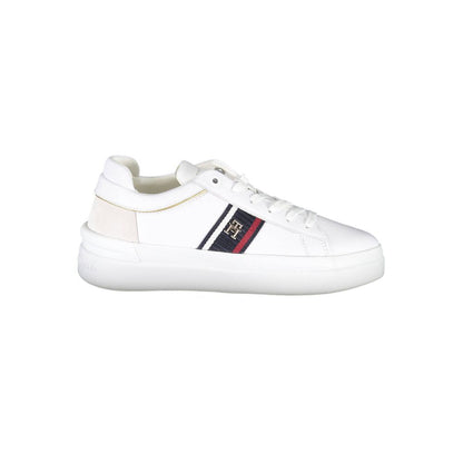 Tommy Hilfiger Sneaker aus weißem Polyester