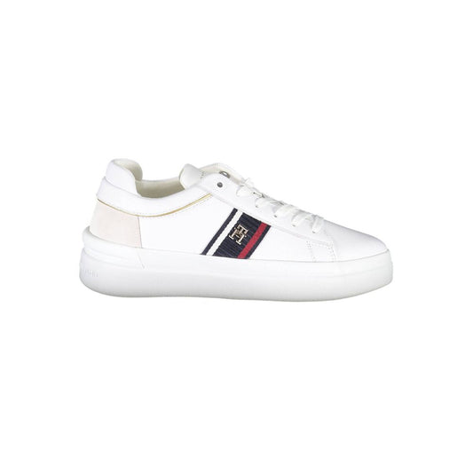 Tommy Hilfiger Sneaker aus weißem Polyester