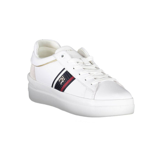 Tommy Hilfiger Sneaker aus weißem Polyester