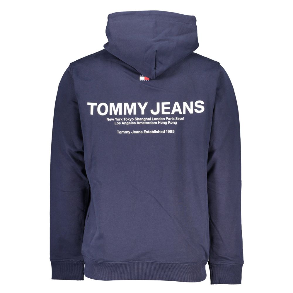 Tommy Hilfiger Blauer Baumwoll-Kapuzenpullover für Herren