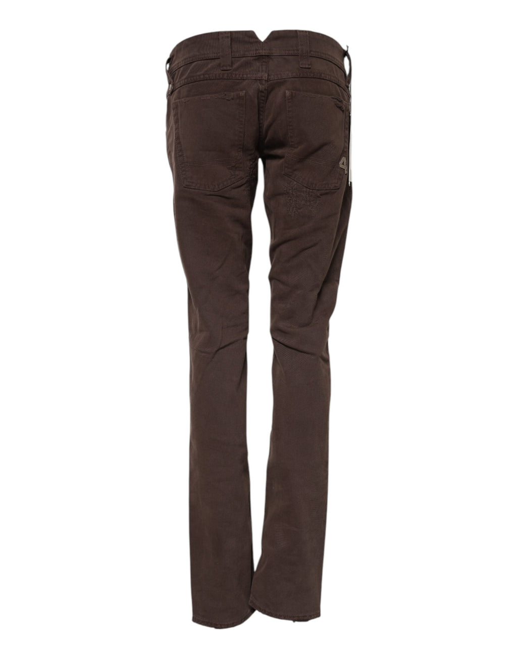 CYCLE Braun Baumwolle Niedrige Taille Skinny Casual Jeans