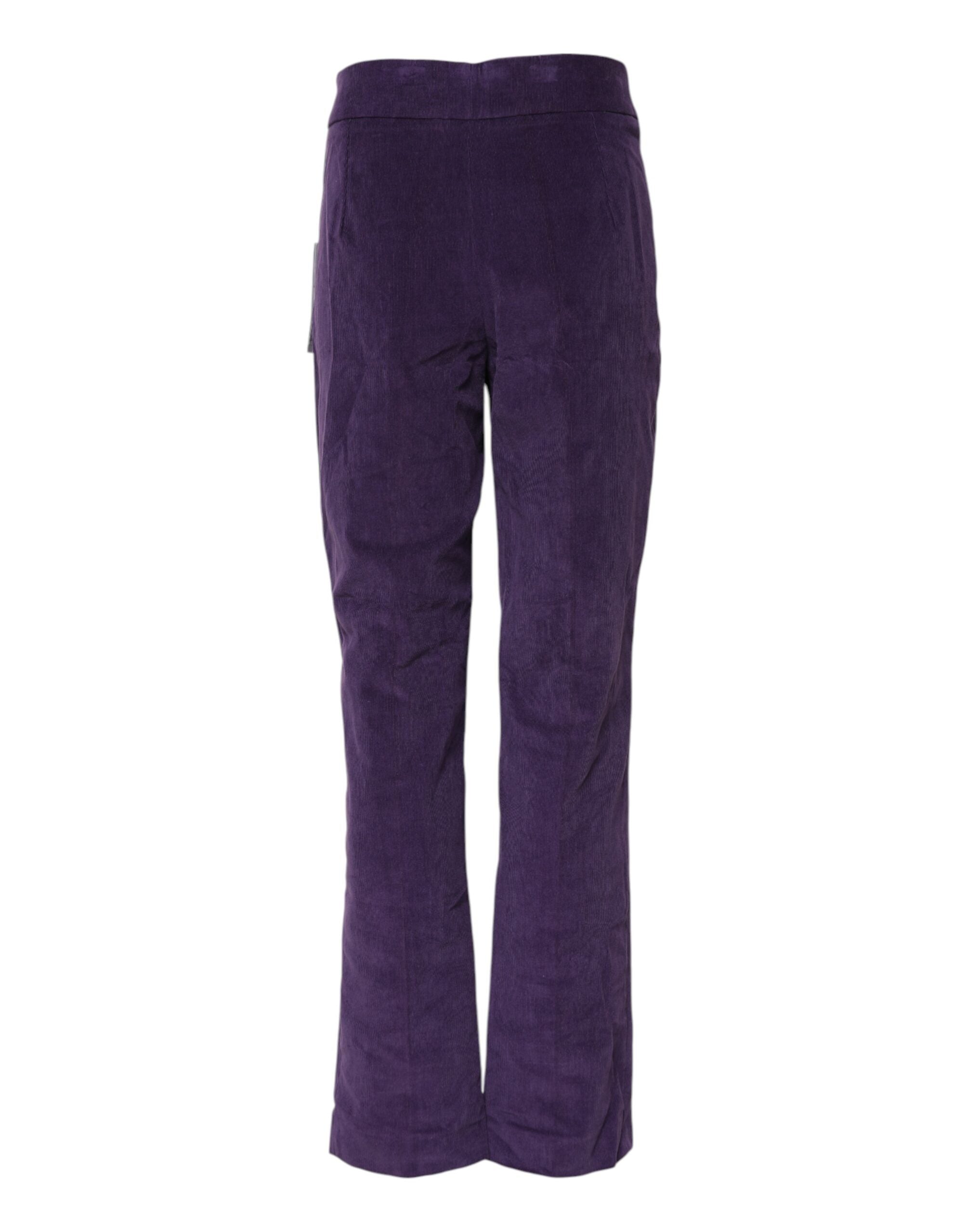 BENCIVENGA Lila High-Waisted Flare Trousers