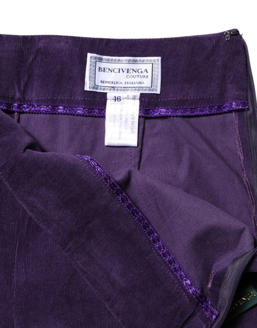 BENCIVENGA Lila High-Waisted Flare Trousers