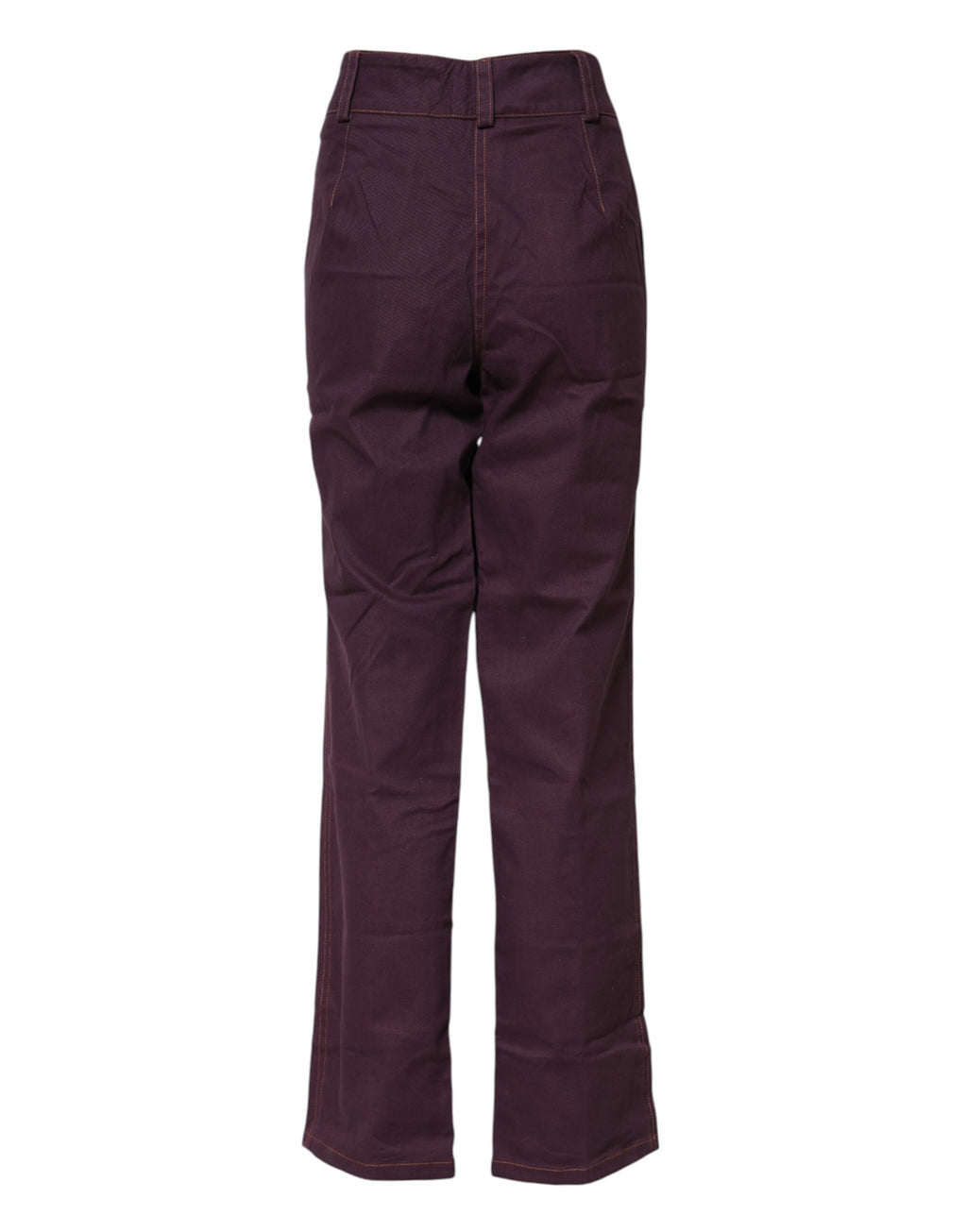 BENCIVENGA Lila Taillierte Hose mit hoher Taille