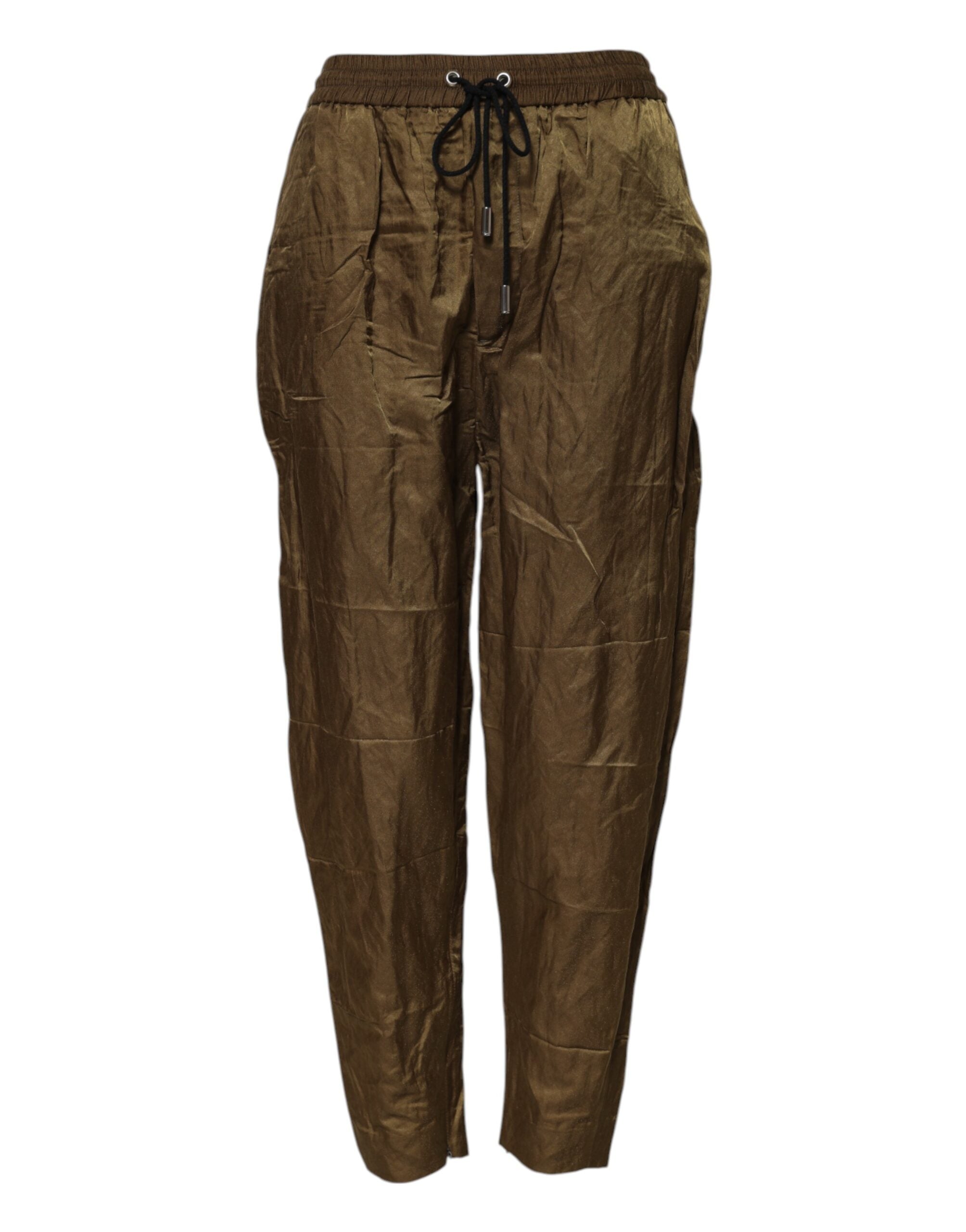 Dsquared² Brown Mid Waisted Women's Sweatpants