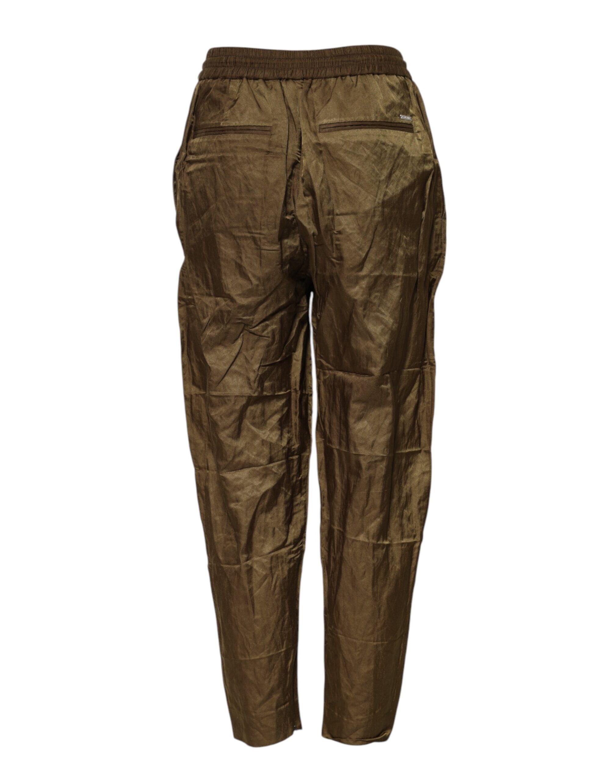 Dsquared² Brown Mid Waisted Women's Sweatpants
