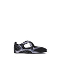 The Attico Schwarze Ballett-Flats aus Polyethylen