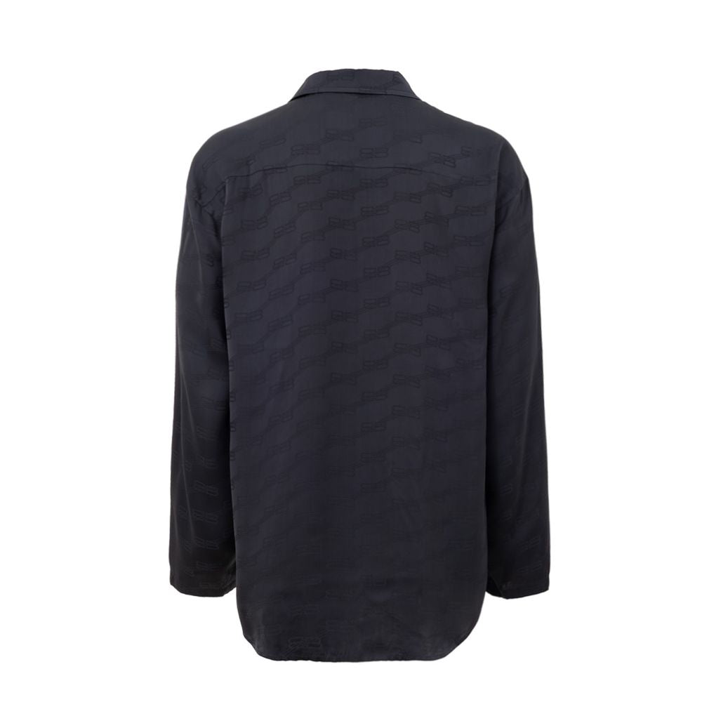 Balenciaga Grey Viscose Shirt