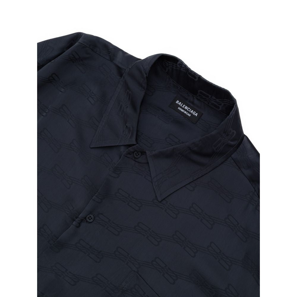 Balenciaga Grey Viscose Shirt